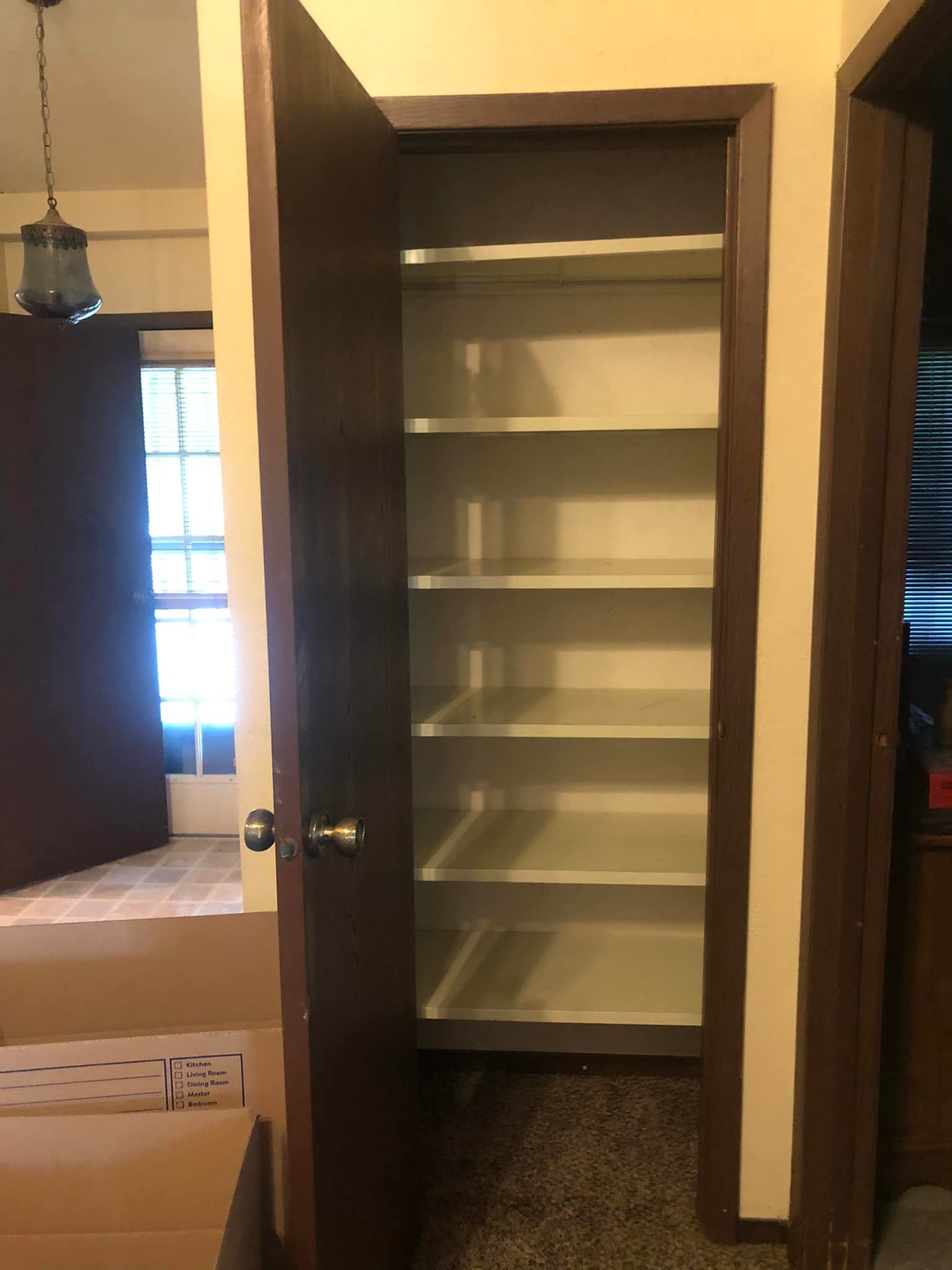 whole house clean out pantry after