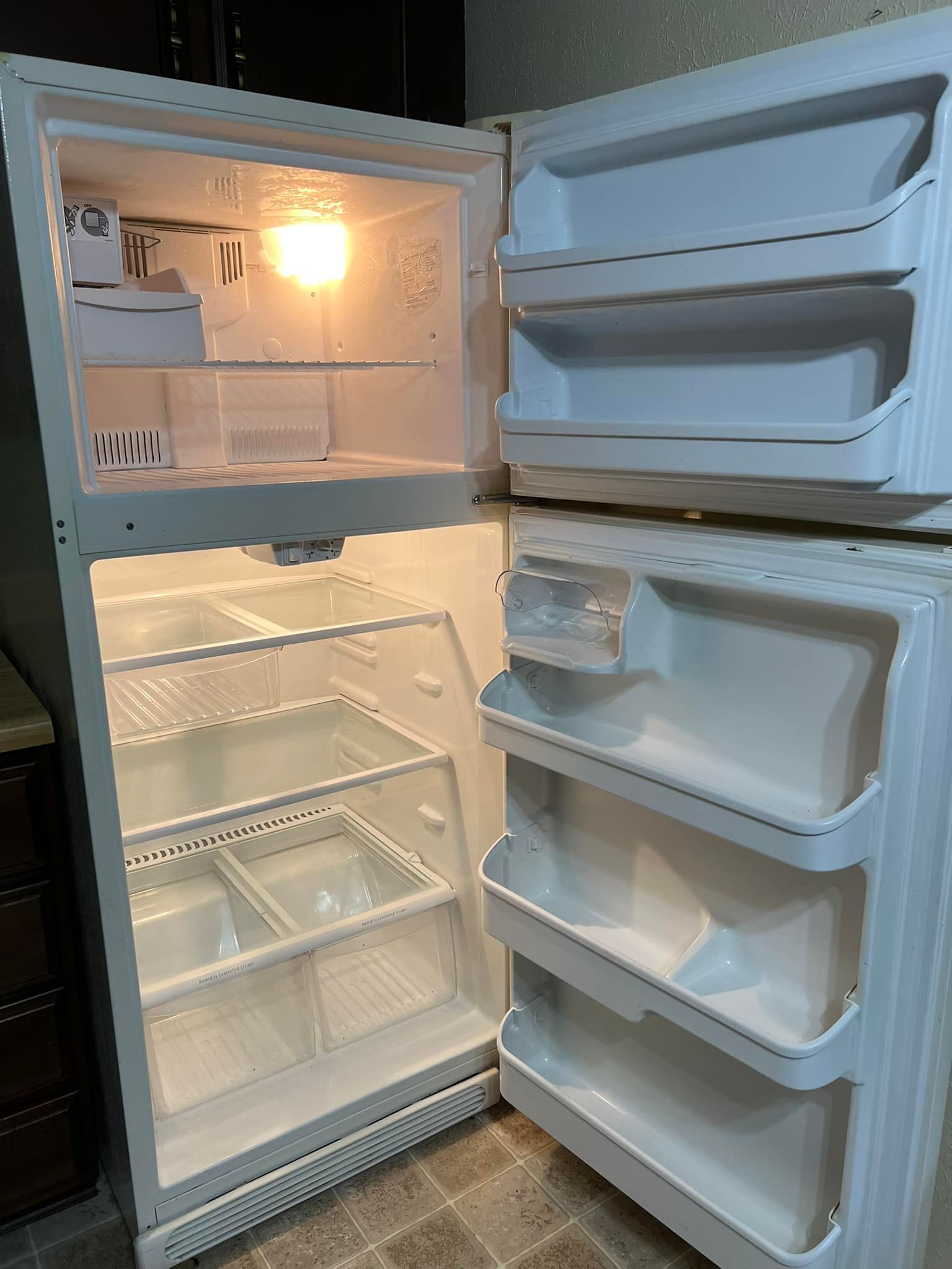whole house clean out refrigerator after